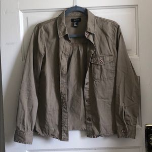 Forever 21 small tan jacket, buttons,front pocket